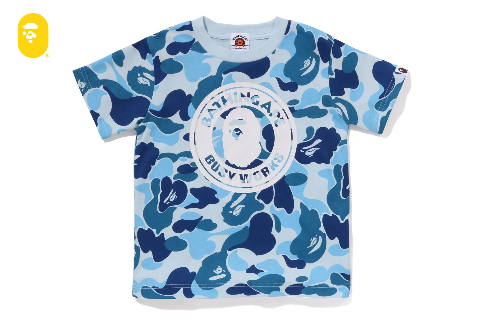 ABC CAMO BUSY WORKS TEE sold by Bape