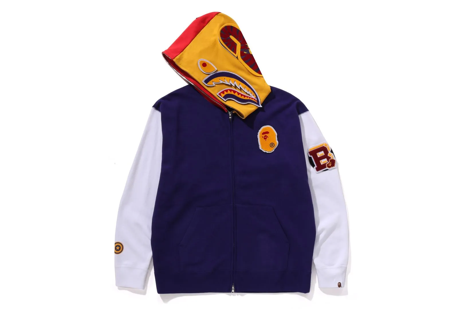 SHARK FULL ZIP HOODIE US sold by Bape product image thumbnail 2