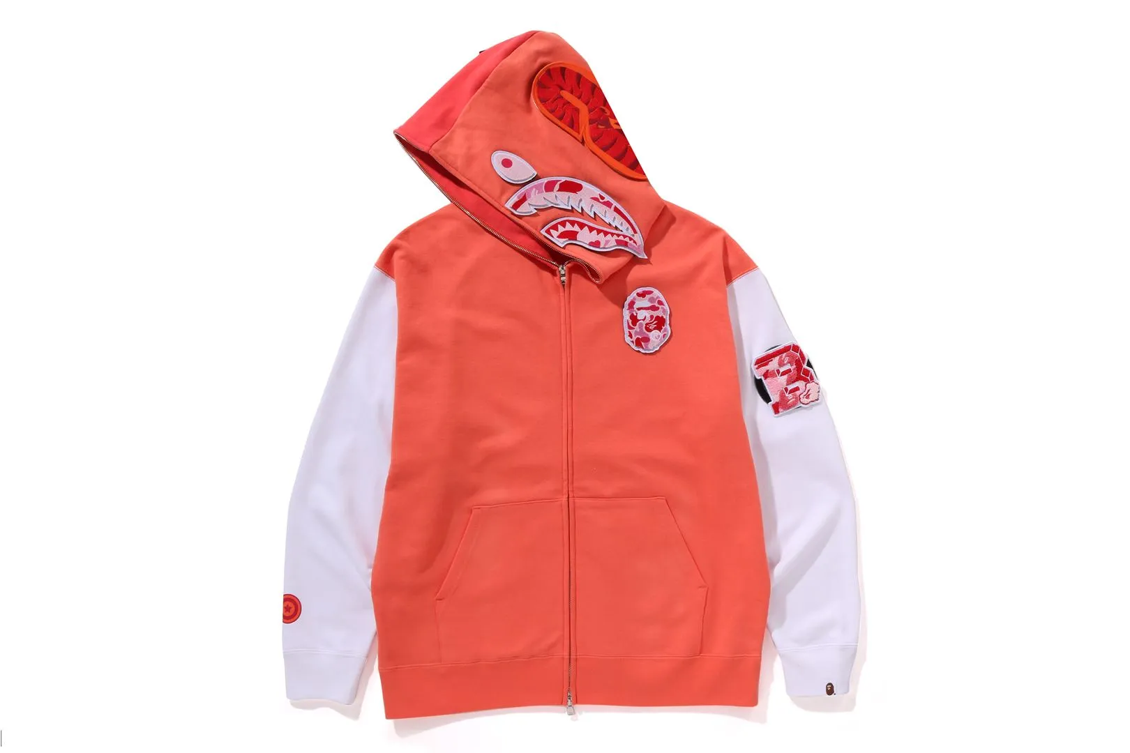 SHARK FULL ZIP HOODIE KOREA sold by Bape product image thumbnail 2