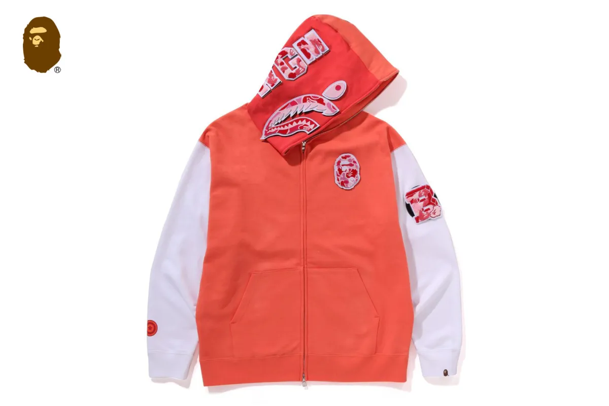 SHARK FULL ZIP HOODIE KOREA made by Bape