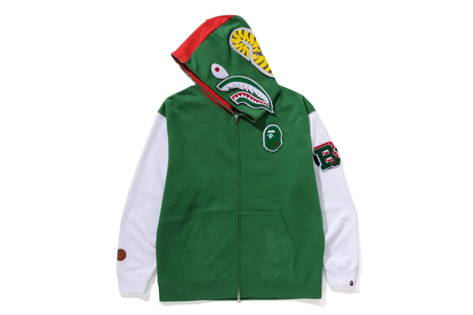 SHARK FULL ZIP HOODIE ITALY sold by Bape product image thumbnail 2