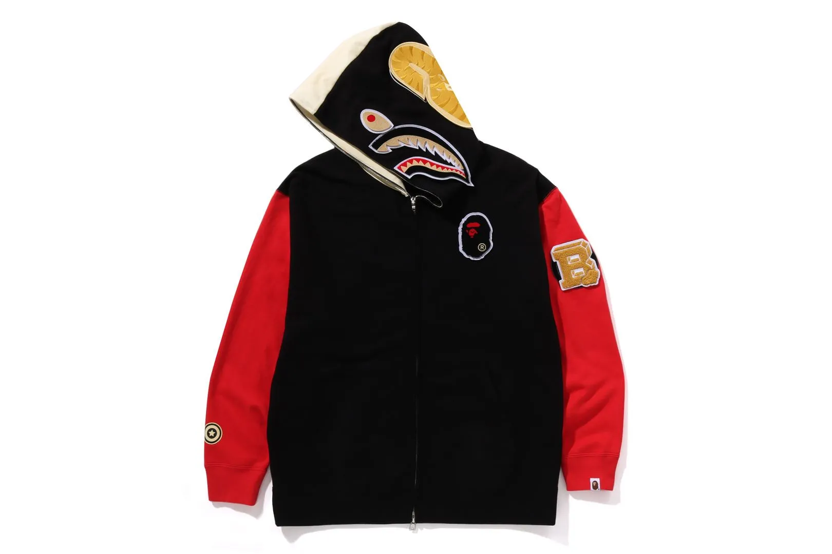 SHARK FULL ZIP HOODIE CHINA sold by Bape product image thumbnail 2
