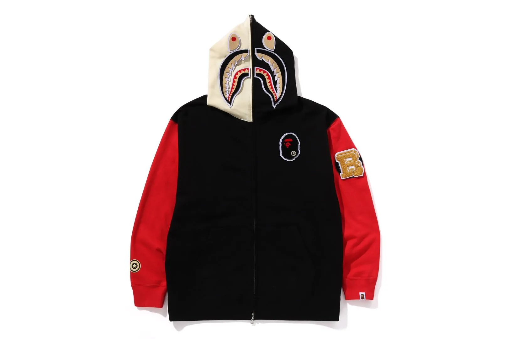 SHARK FULL ZIP HOODIE CHINA sold by Bape product image thumbnail 3