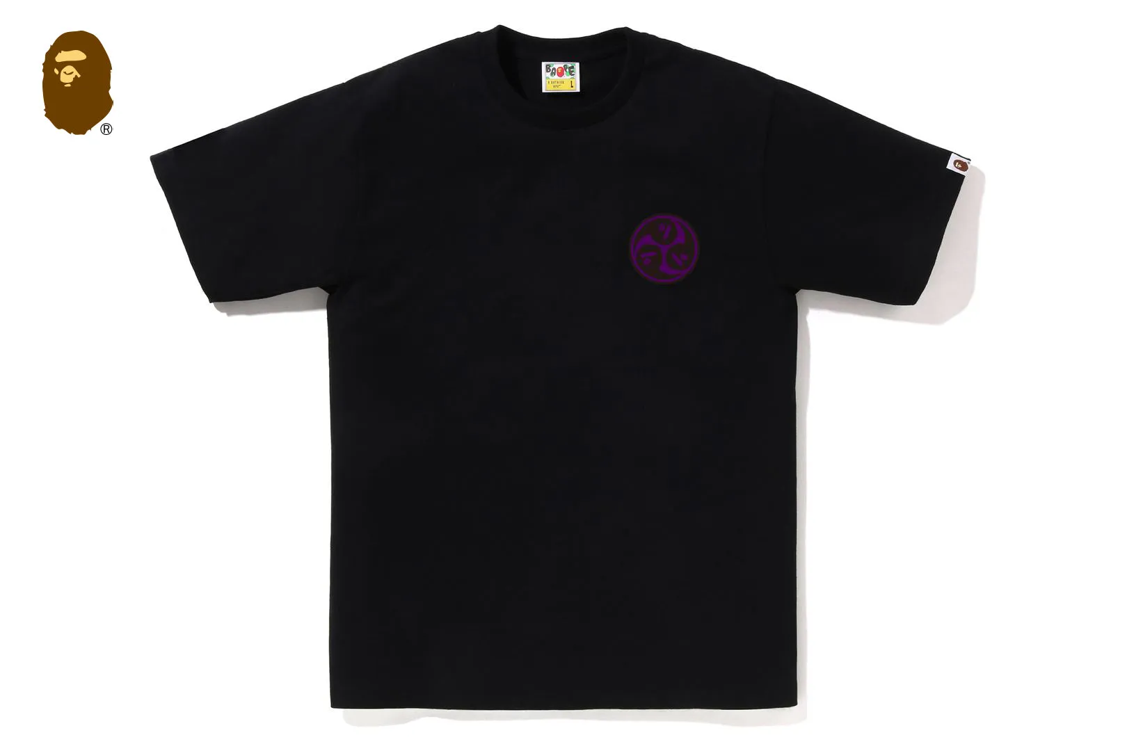 COLOR CAMO JAPAN CULTUR MITSUDOMOE TEE sold by Bape product image thumbnail 5
