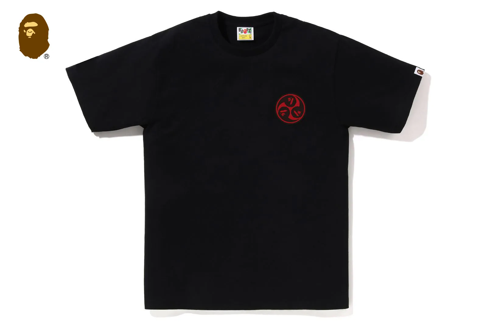 COLOR CAMO JAPAN CULTUR MITSUDOMOE TEE sold by Bape product image thumbnail 3