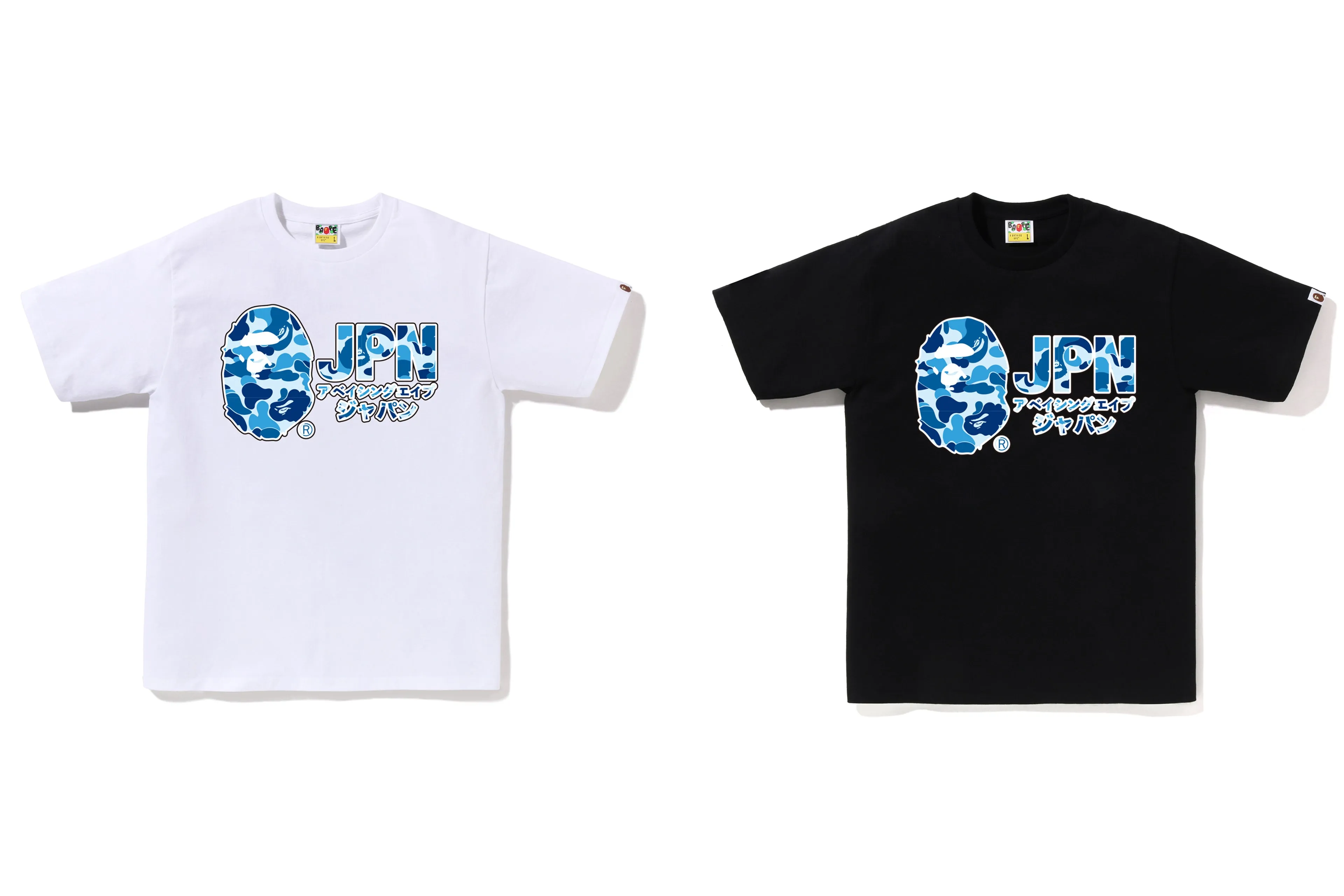 ABC CAMO JPN KATAKANA TEE sold by Bape product image thumbnail 5