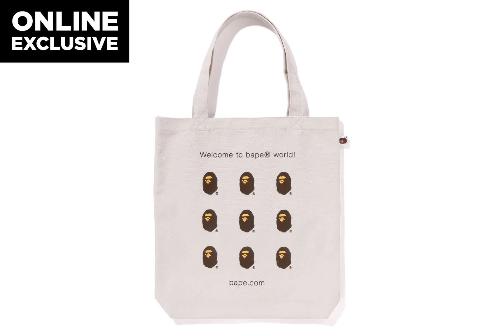 BAPE.COM TOTE BAG BAPEC sold by Bape