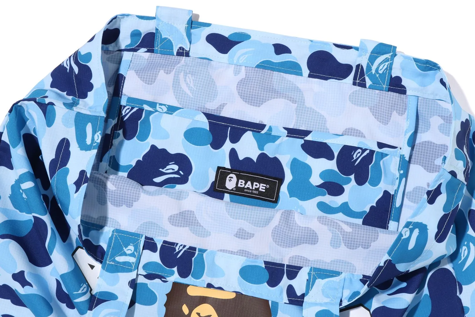 BAPE CAMO GO APE POINTER COLLEGE TOTE BAG BAPEC sold by Bape product image thumbnail 4