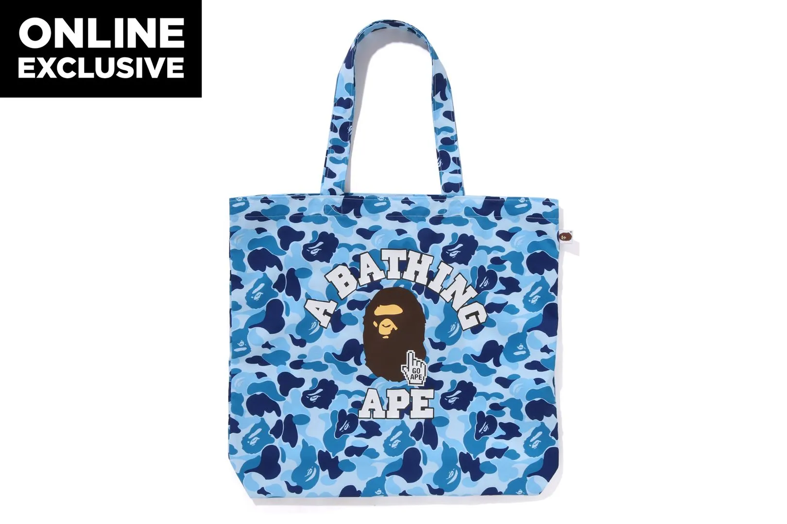 BAPE CAMO GO APE POINTER COLLEGE TOTE BAG BAPEC sold by Bape product image thumbnail 3