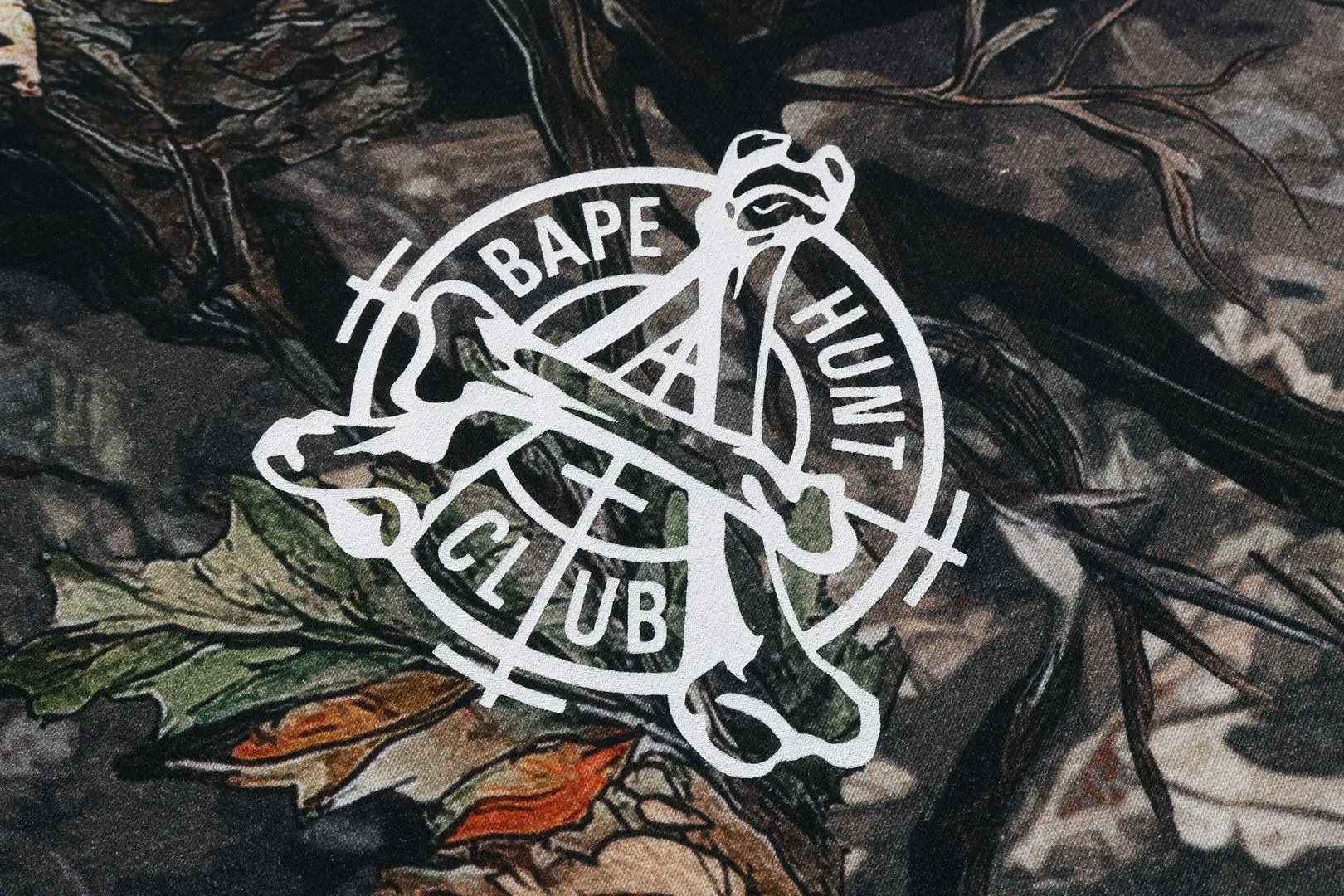 TREE EDGE CAMO LAYERED PULLOVER HOODIE sold by Bape product image thumbnail 3