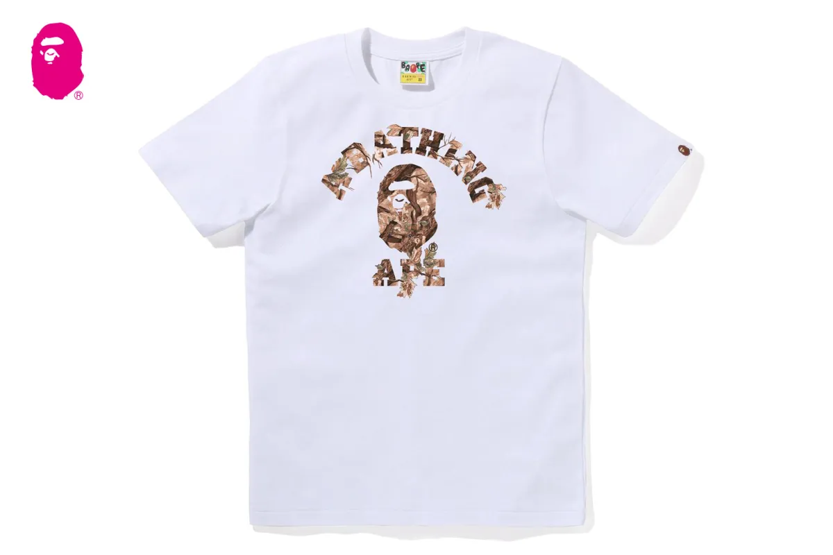 TREE EDGE CAMO COLLEGE TEE sold by Bape