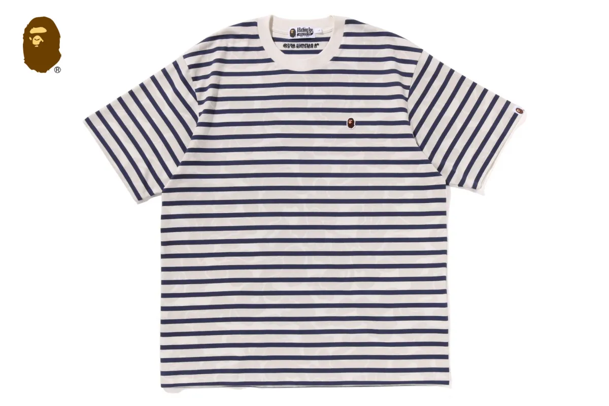 SOLID CAMO STRIPE ONE POINT RELAXED FIT TEE sold by Bape
