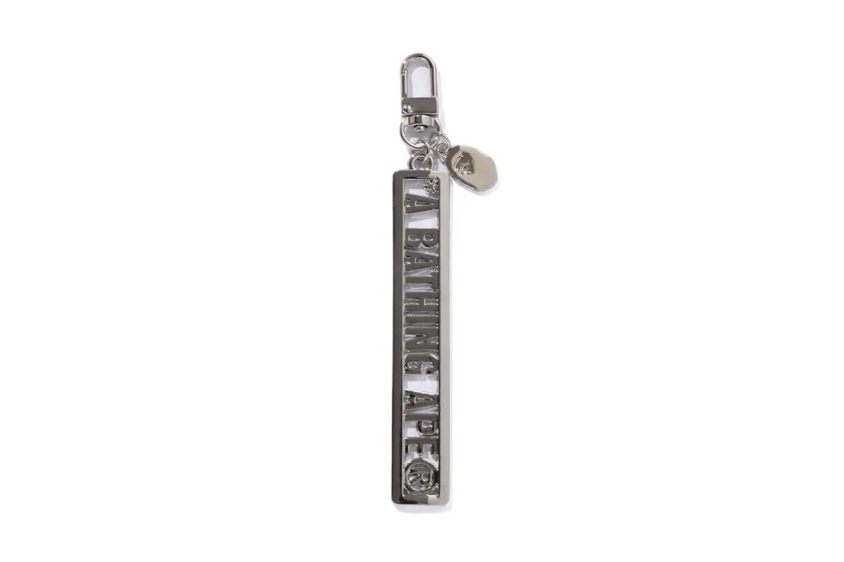 METAL LOGO KEYCHAIN sold by Bape