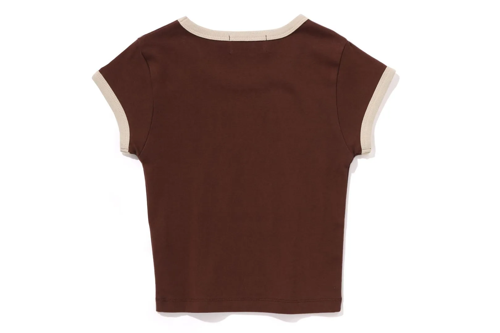 COLLEGE CROPPED TRIM TEE sold by Bape product image thumbnail 2