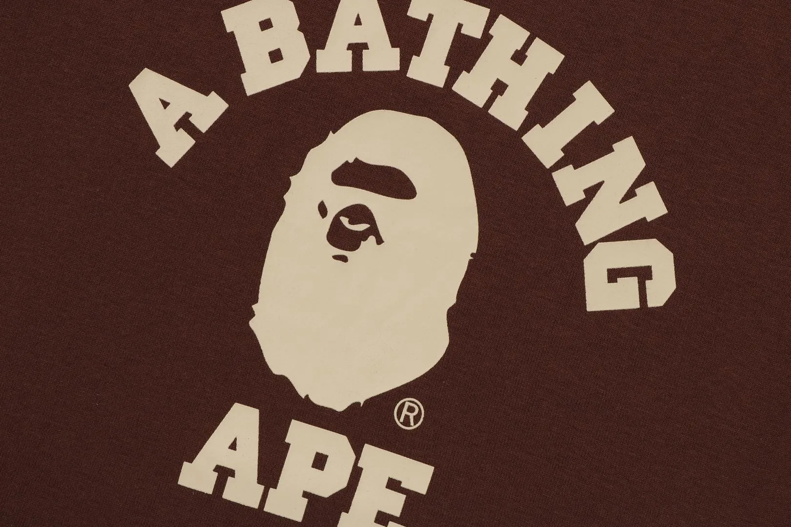 COLLEGE CROPPED TRIM TEE sold by Bape product image thumbnail 3