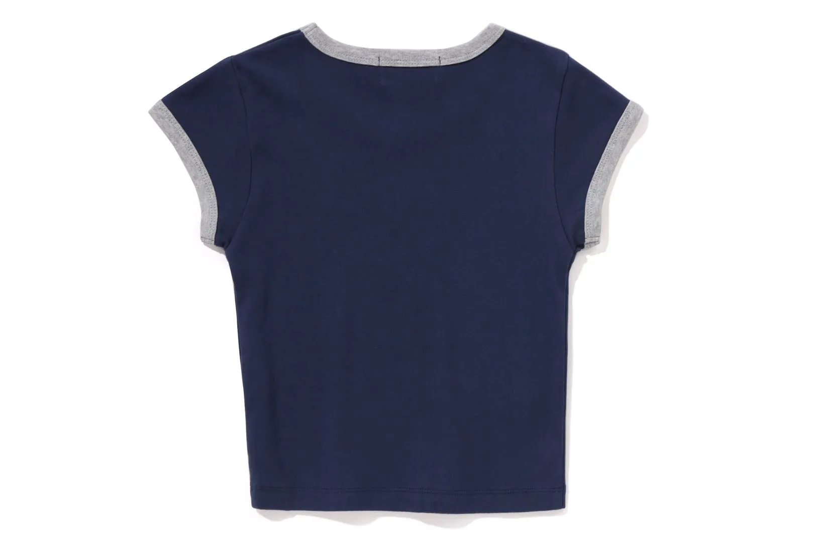 COLLEGE CROPPED TRIM TEE sold by Bape product image thumbnail 5