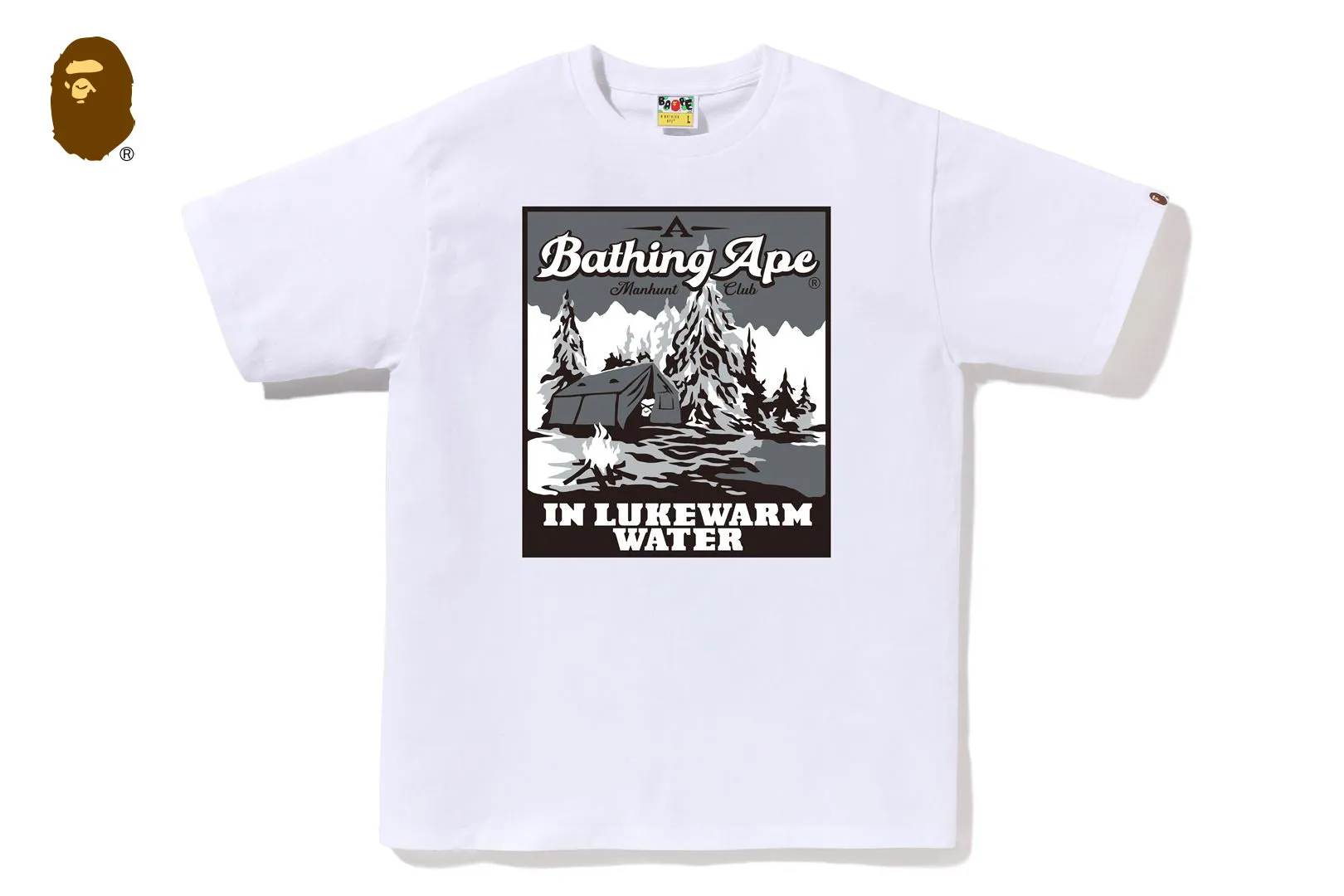 BASE CAMP TEE sold by Bape