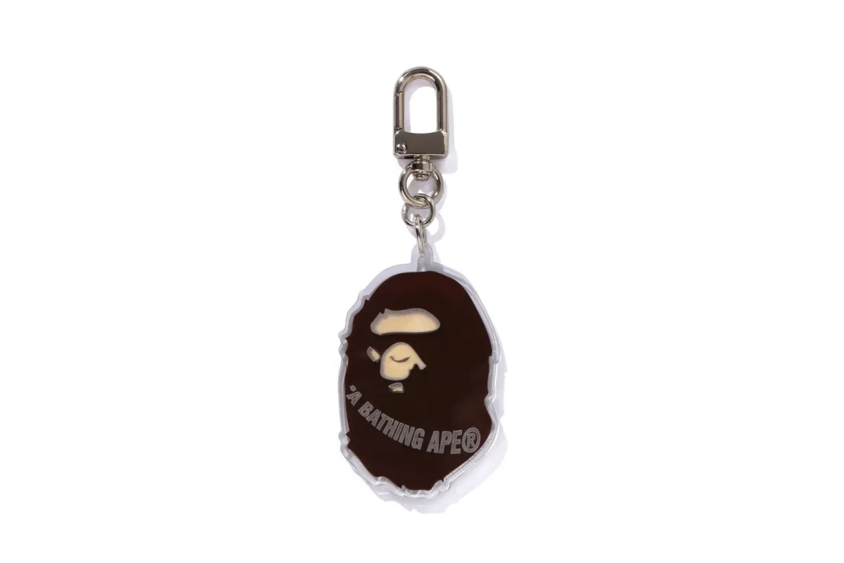 APE HEAD ACRYLIC KEYCHAIN sold by Bape