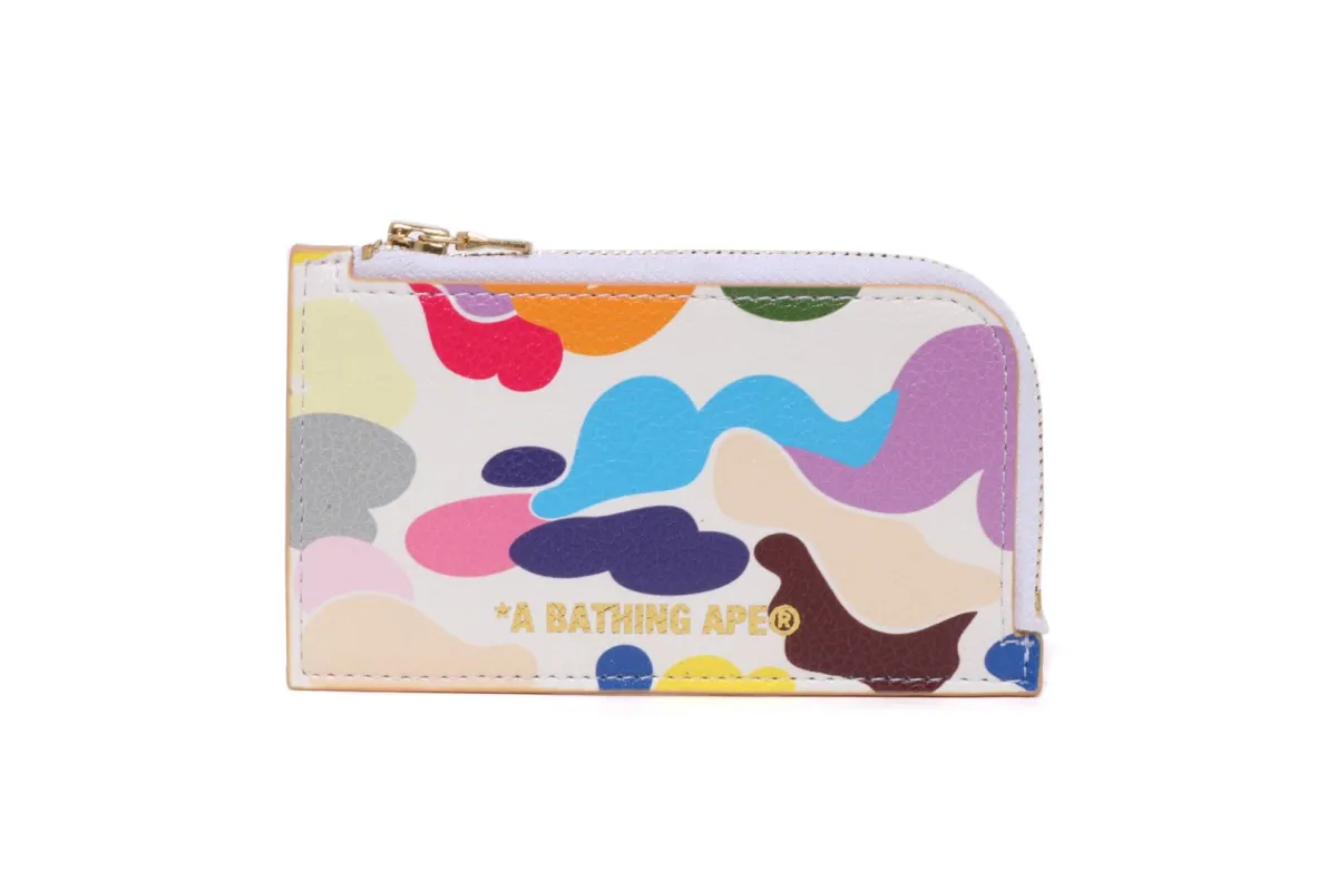 MULTI CAMO CARD CASE sold by Bape