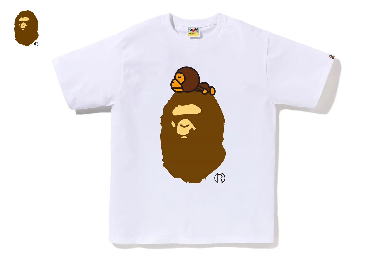 MILO ON BIG APE TEE sold by Bape