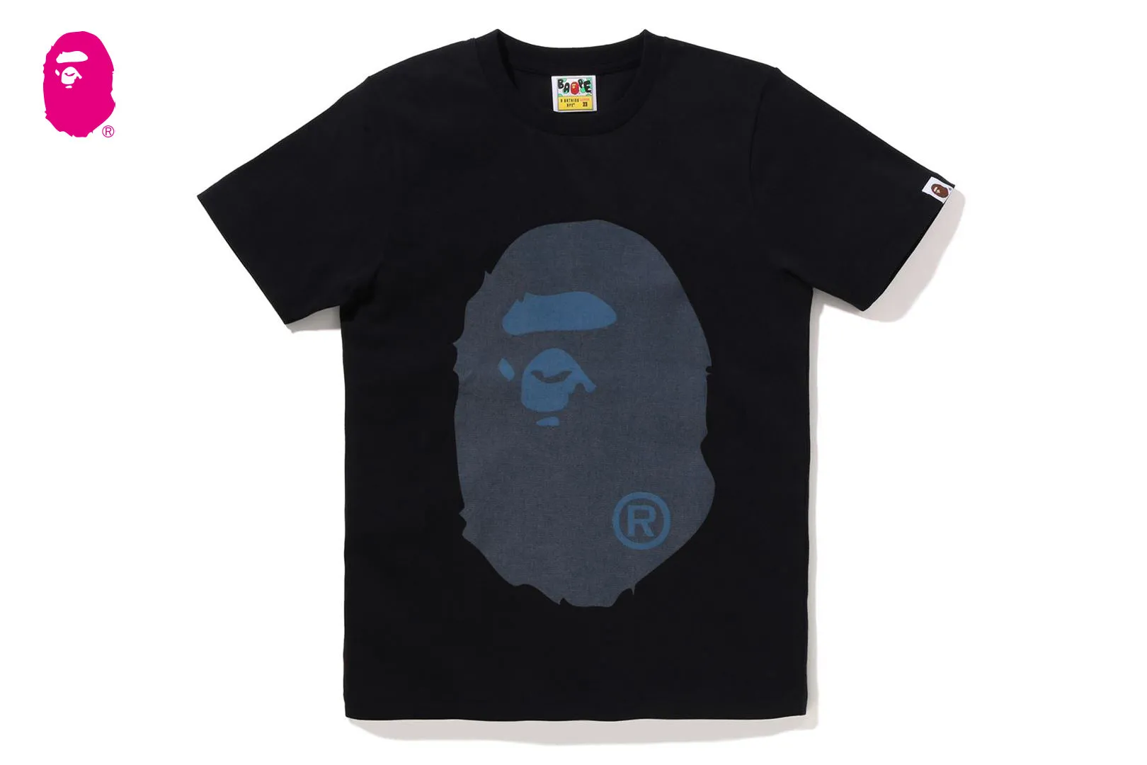DENIM BIG APE HEAD TEE sold by Bape product image thumbnail 4