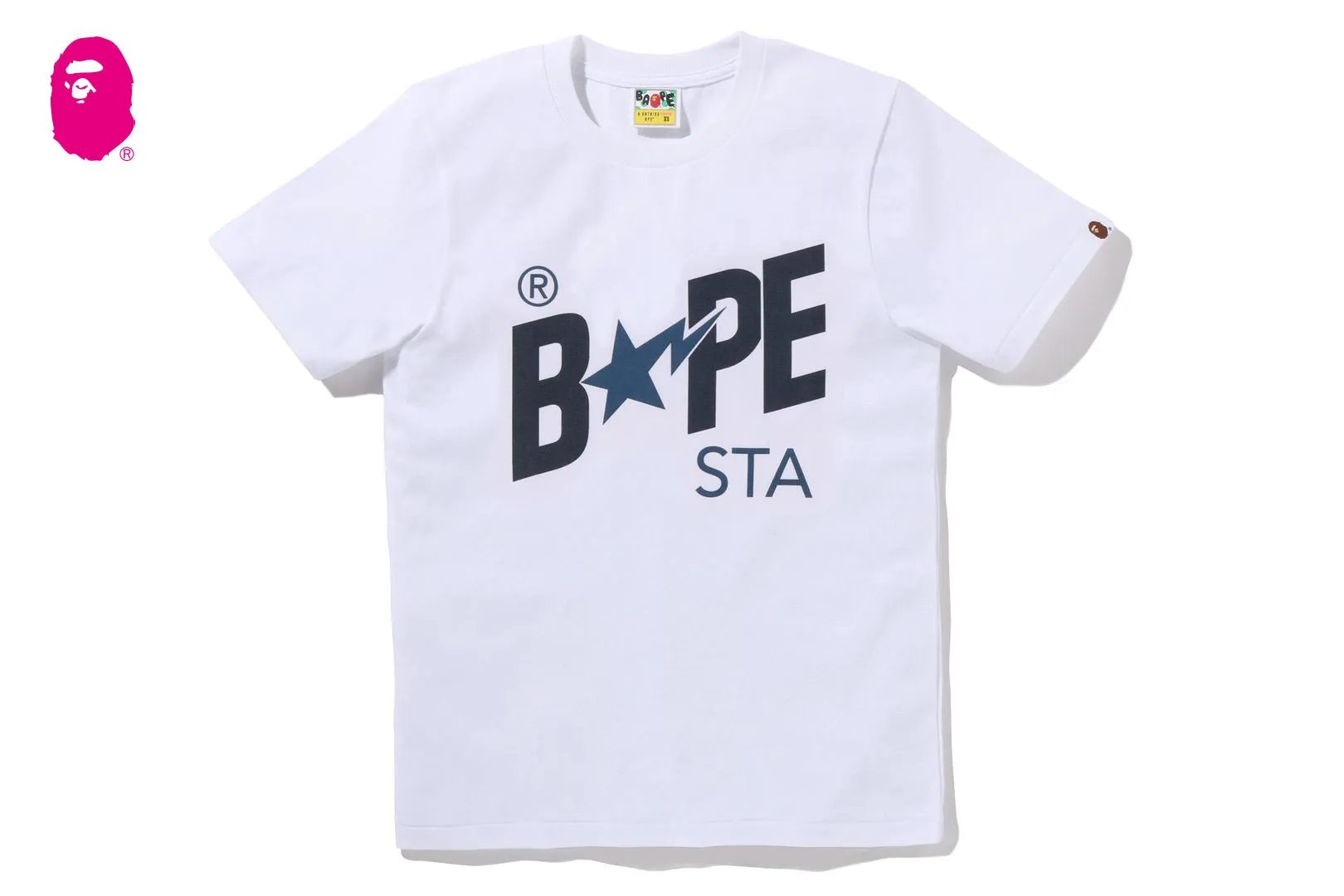 DENIM BAPE STA LOGO TEE sold by Bape