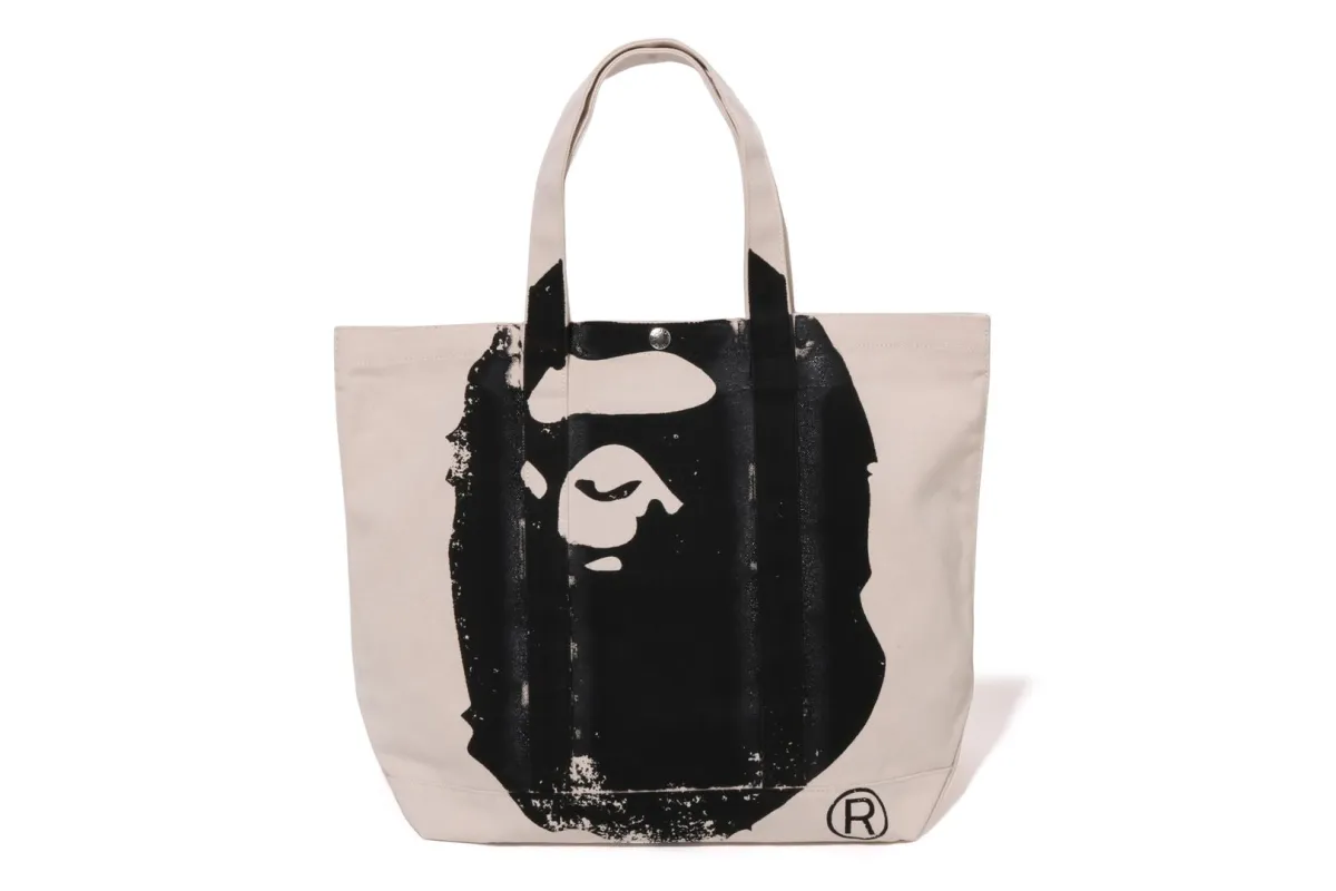 BIG APE HEAD TOTE BAG sold by Bape