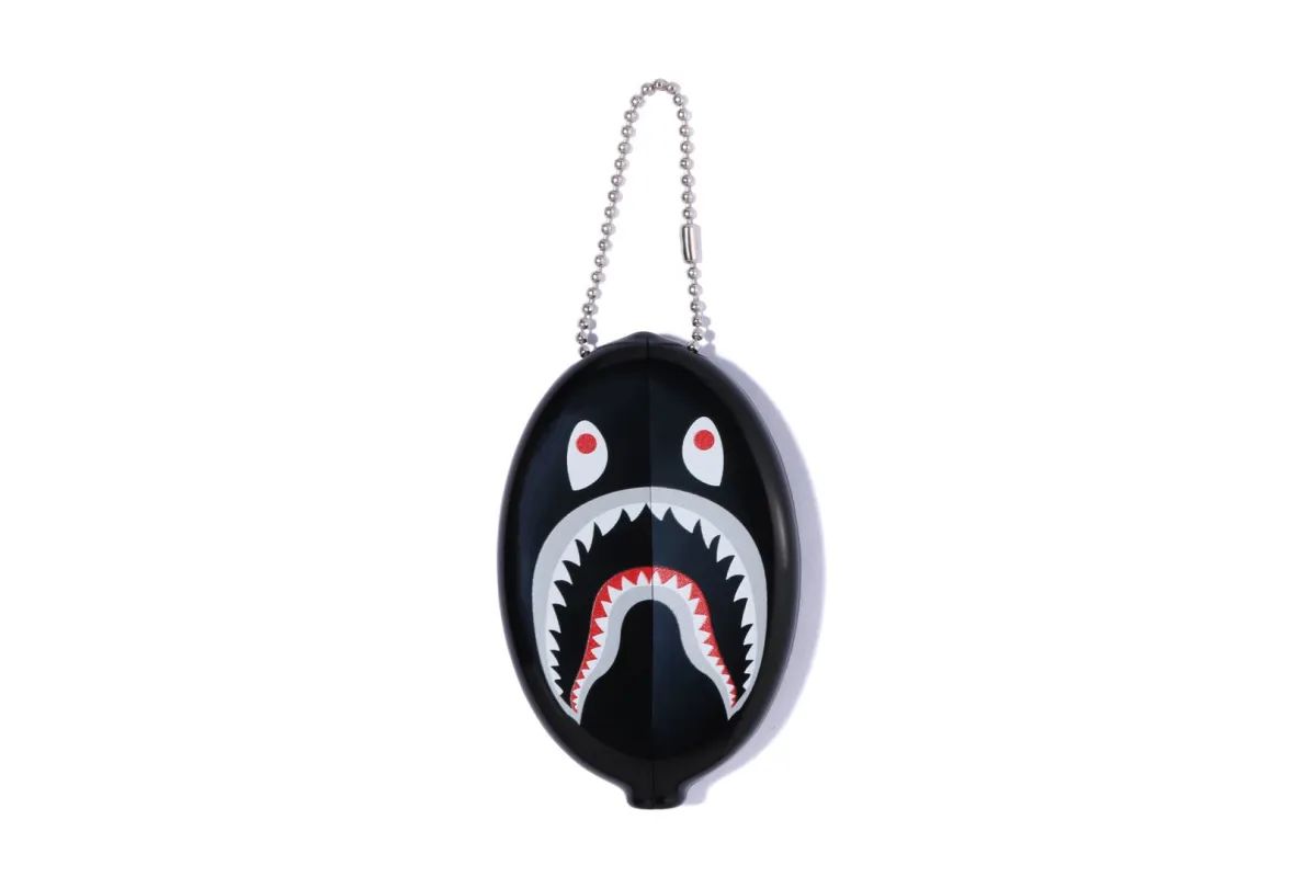 SHARK COIN CASE made by Bape