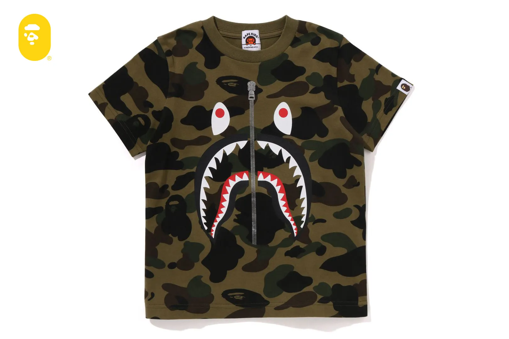 1ST CAMO SHARK TEE sold by Bape product image thumbnail 4