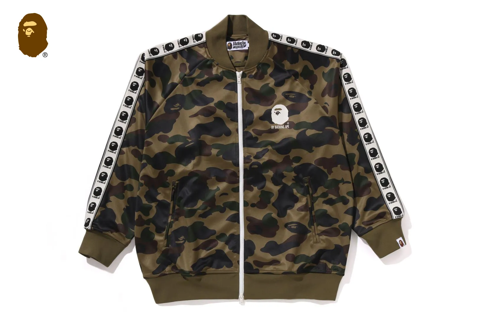 1ST CAMO RELAXED FIT TRACK JACKET sold by Bape product image thumbnail 5