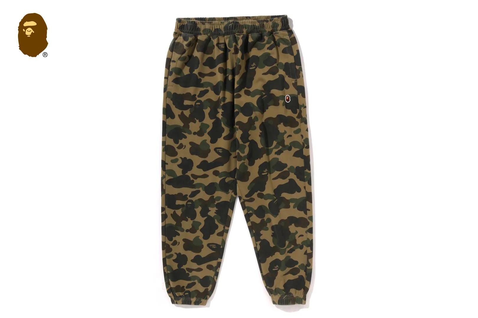 1ST CAMO ONE POINT RELAXED FIT SWEAT PANTS sold by Bape product image thumbnail 5