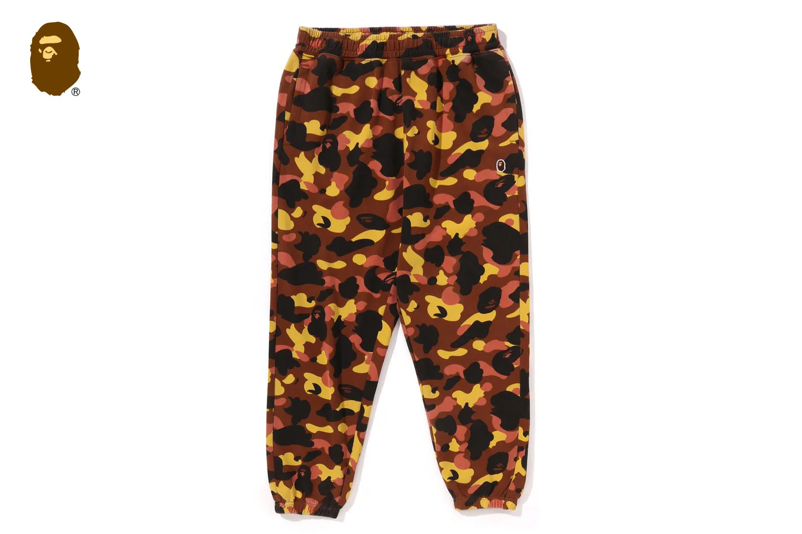 1ST CAMO ONE POINT RELAXED FIT SWEAT PANTS sold by Bape