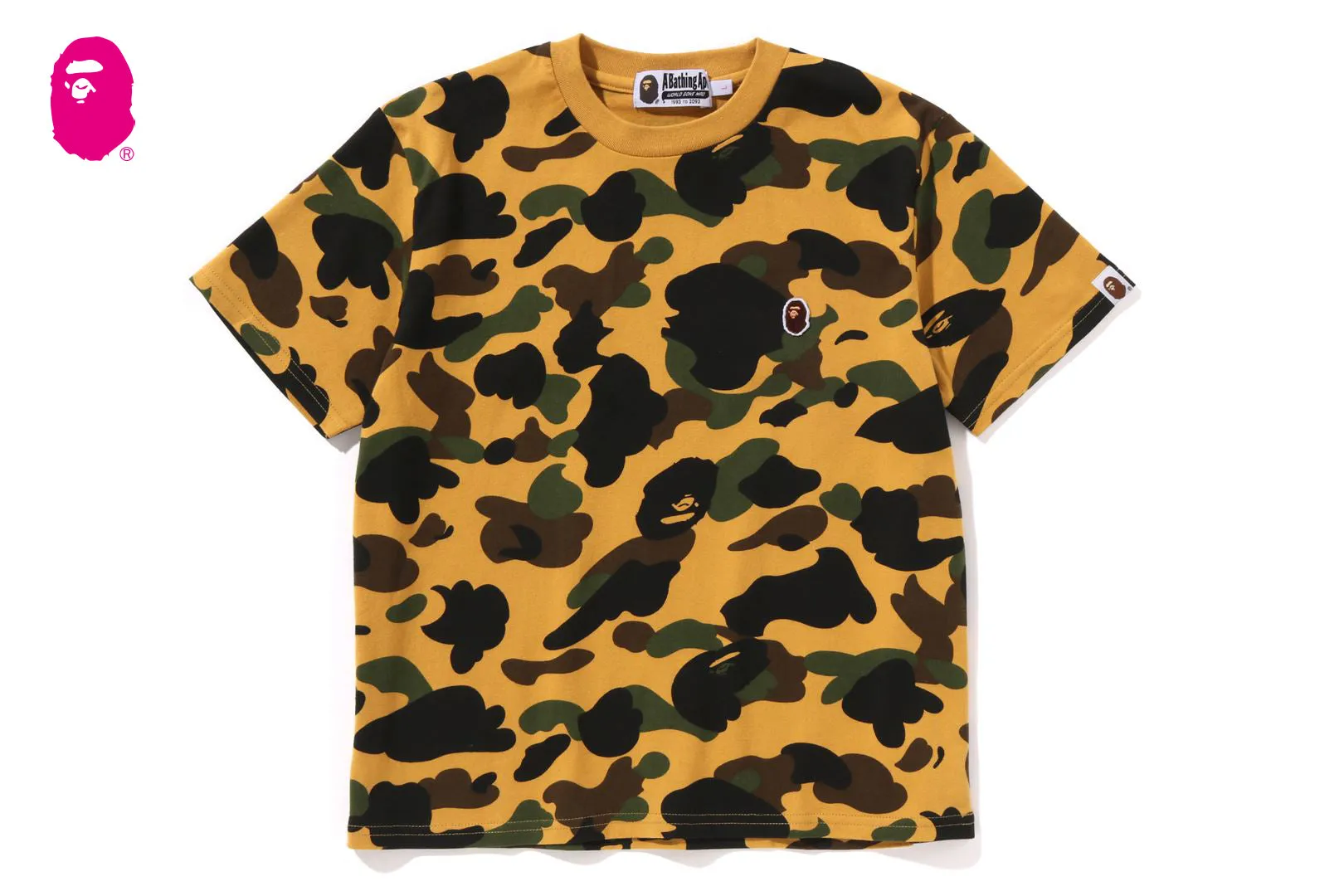1ST CAMO ONE POINT MINI TEE sold by Bape product image thumbnail 4