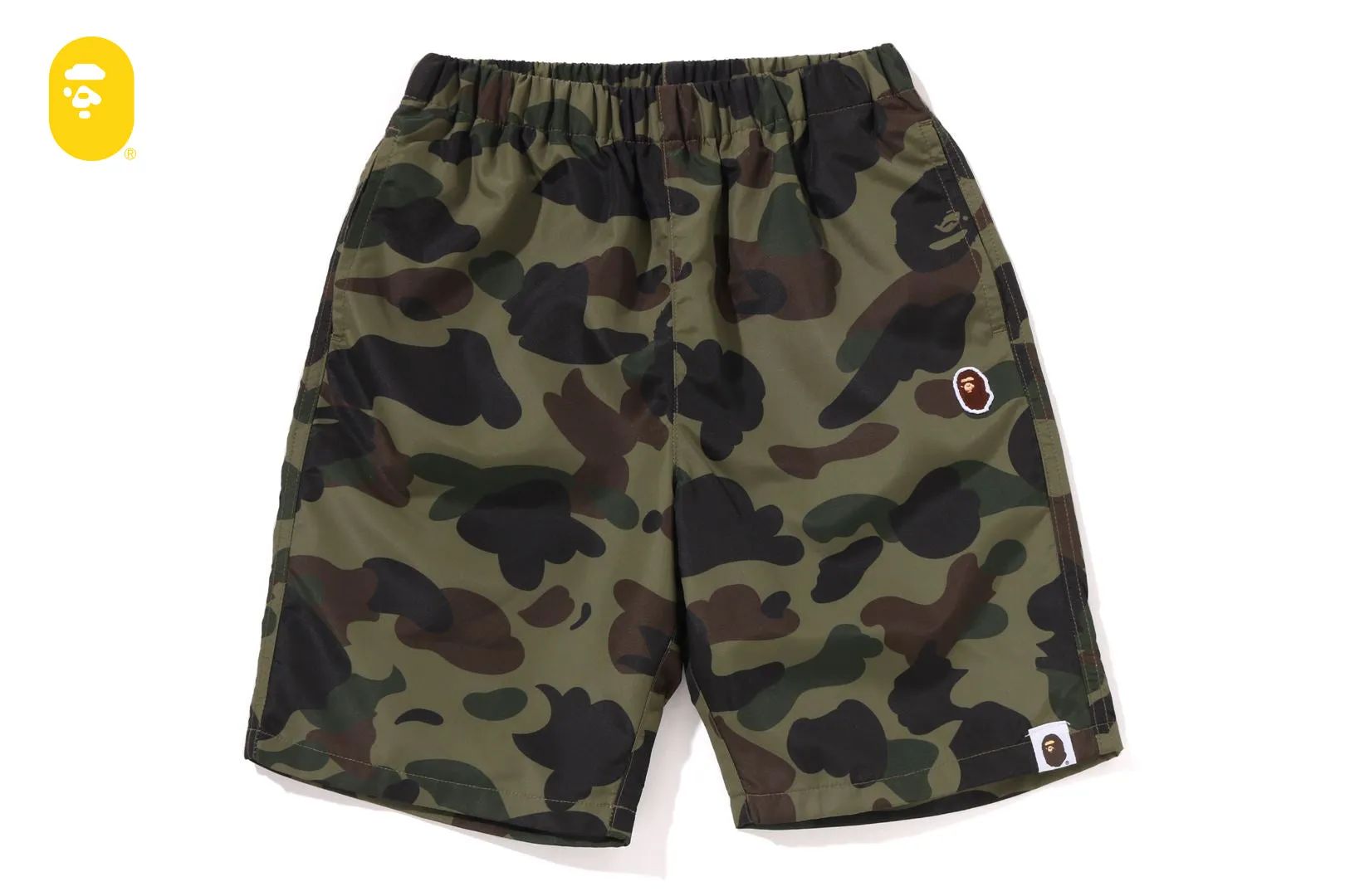 1ST CAMO ONE POINT BEACH SHORTS sold by Bape product image thumbnail 4