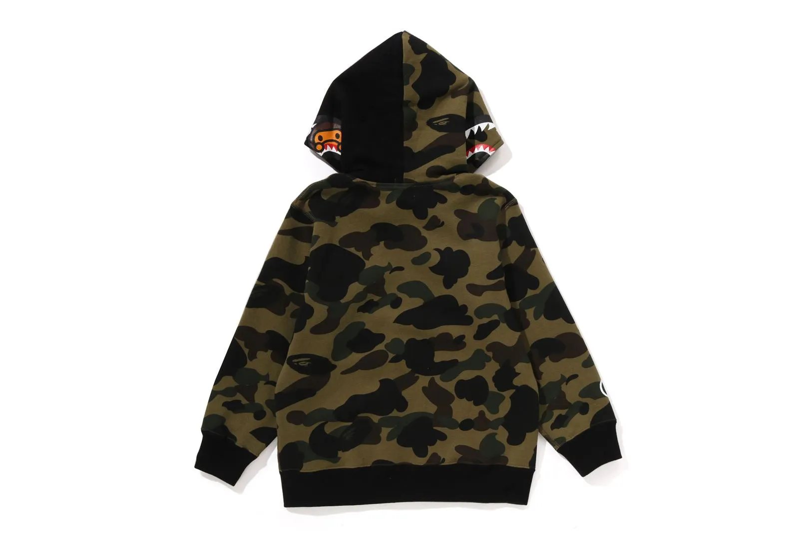 1ST CAMO MILO SHARK ZIP HOODIE sold by Bape product image thumbnail 4