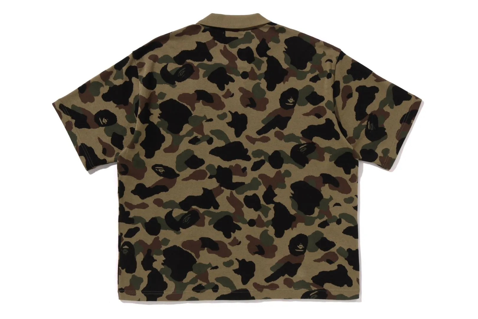 1ST CAMO JACQUARD LOGO RELAXED FIT POLO SHIRT sold by Bape product image thumbnail 2