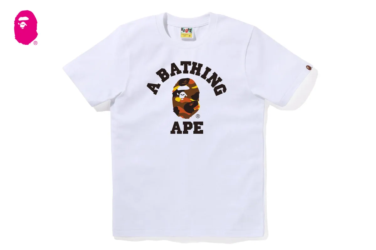 1ST CAMO COLLEGE TEE sold by Bape
