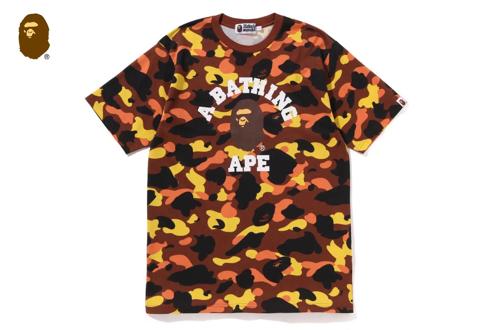 1ST CAMO COLLEGE TEE sold by Bape product image thumbnail 4