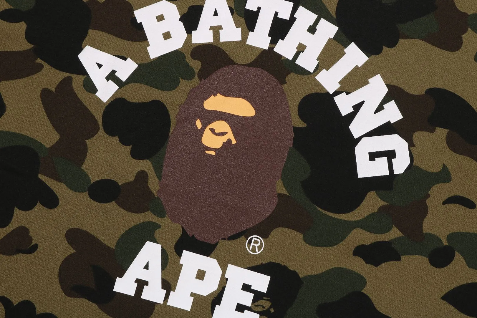 1ST CAMO COLLEGE TEE sold by Bape product image thumbnail 3