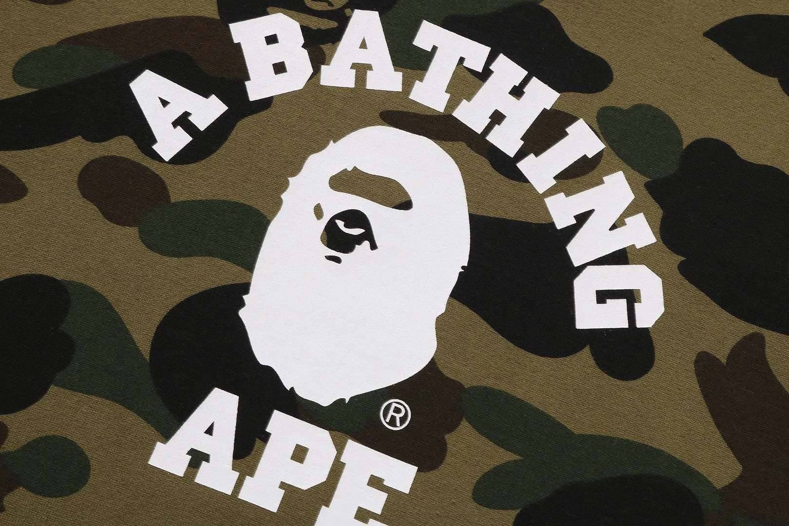 1ST CAMO COLLEGE TEE sold by Bape product image thumbnail 3