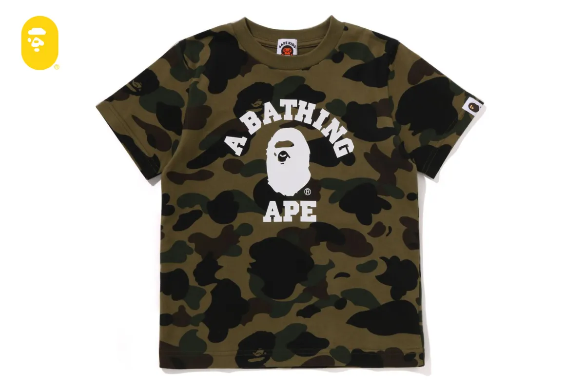 1ST CAMO COLLEGE TEE sold by Bape