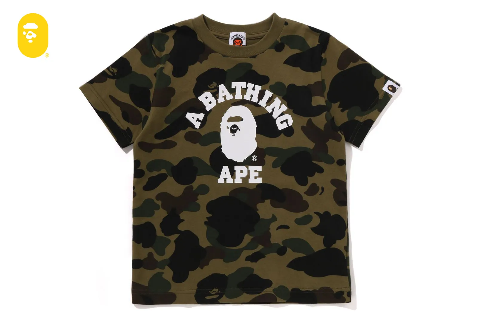 1ST CAMO COLLEGE TEE sold by Bape