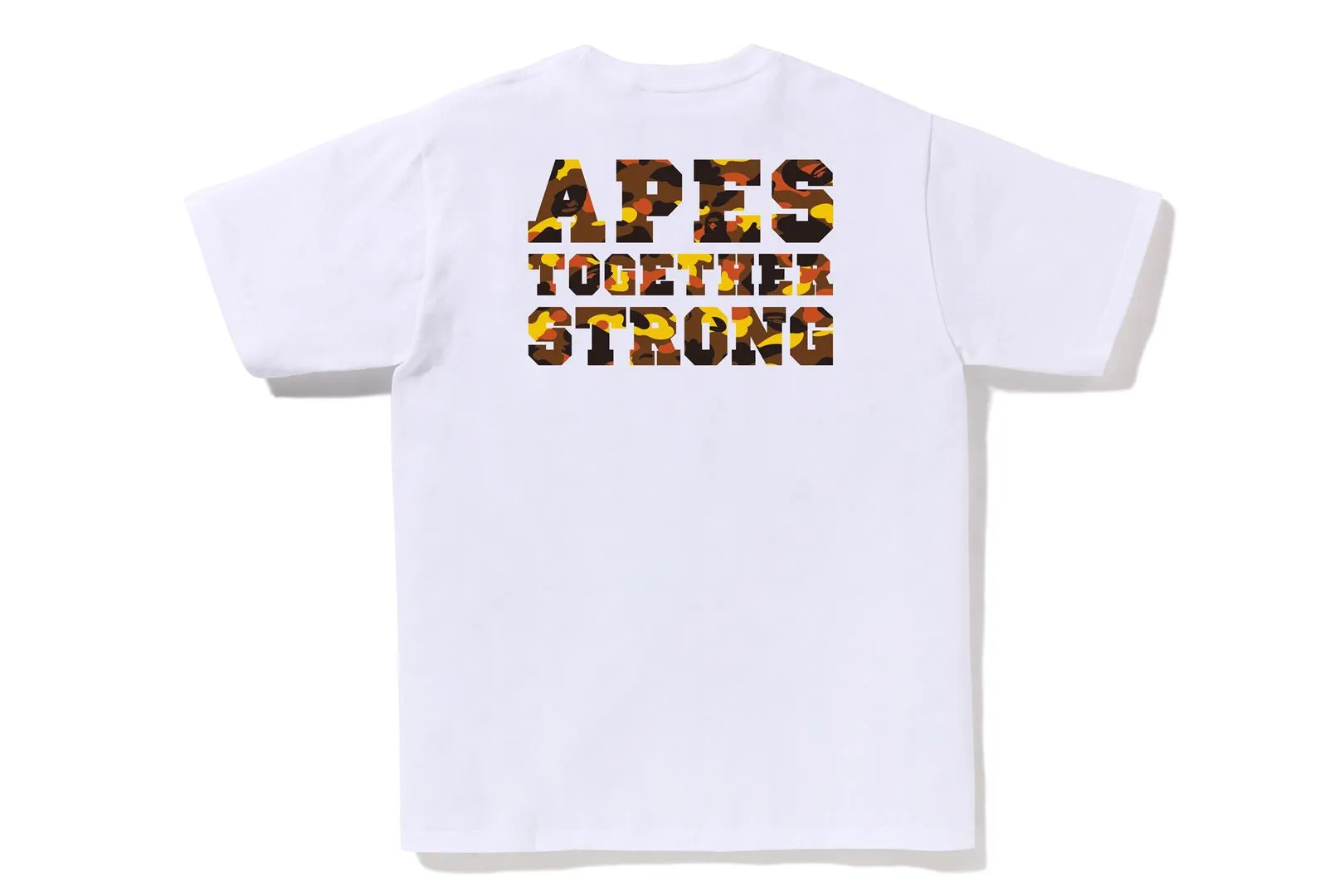 1ST CAMO COLLEGE ATS TEE sold by Bape product image thumbnail 4