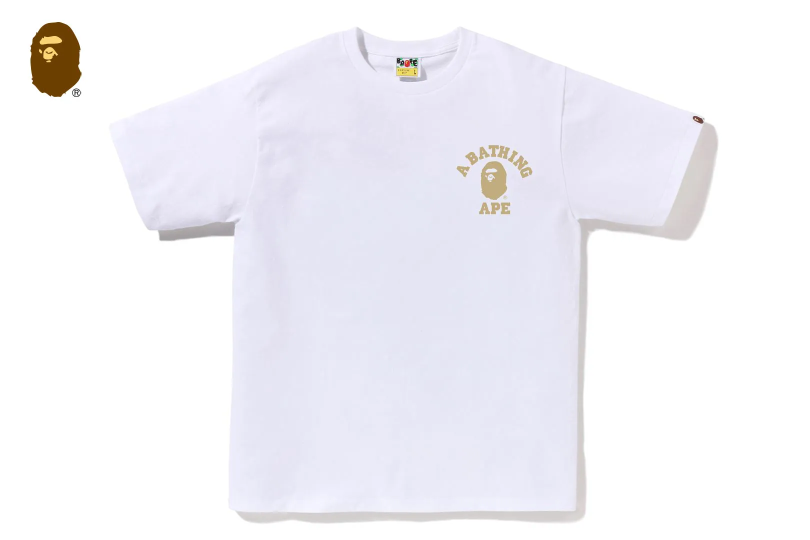 1ST CAMO COLLEGE ATS TEE sold by Bape product image thumbnail 5