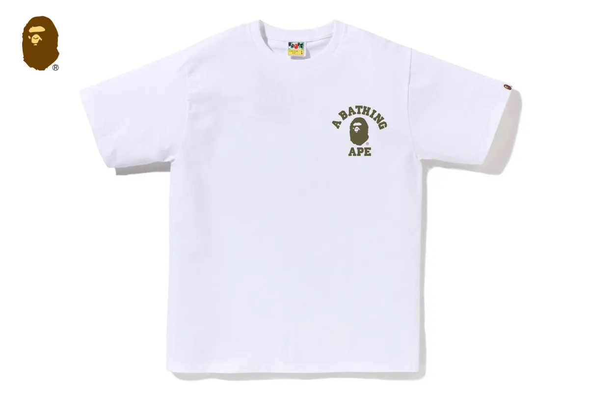1ST CAMO COLLEGE ATS TEE sold by Bape