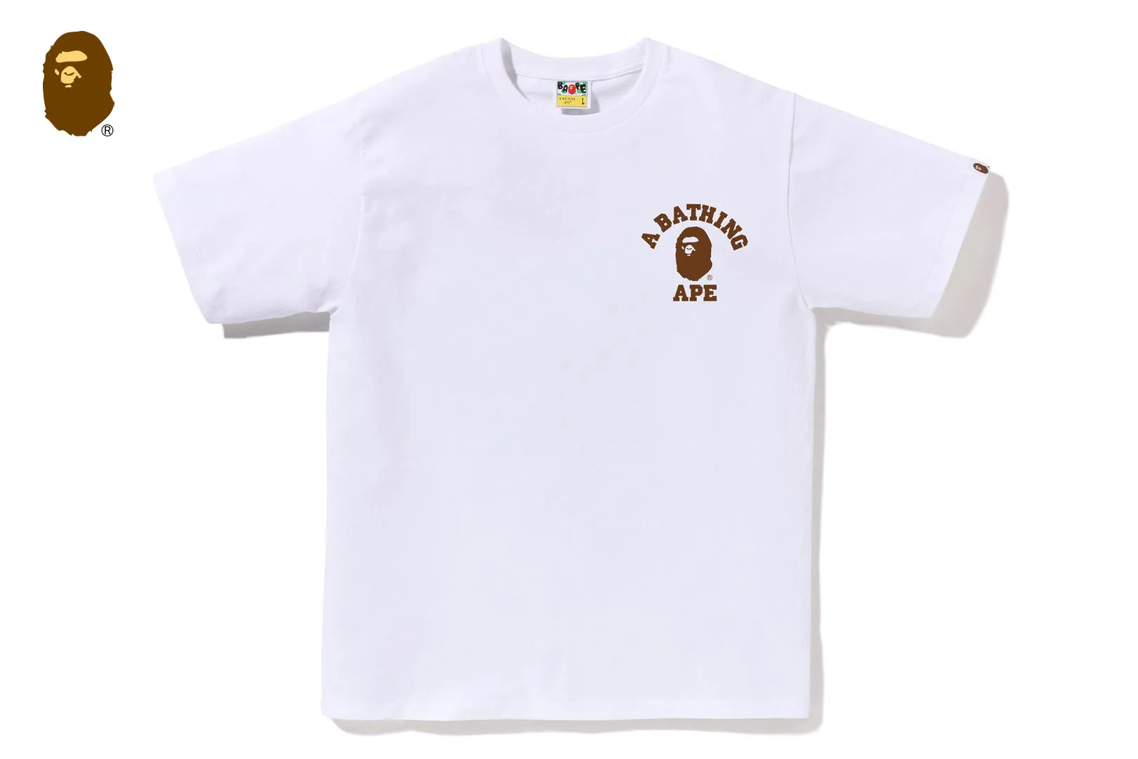 1ST CAMO COLLEGE ATS TEE sold by Bape product image thumbnail 3