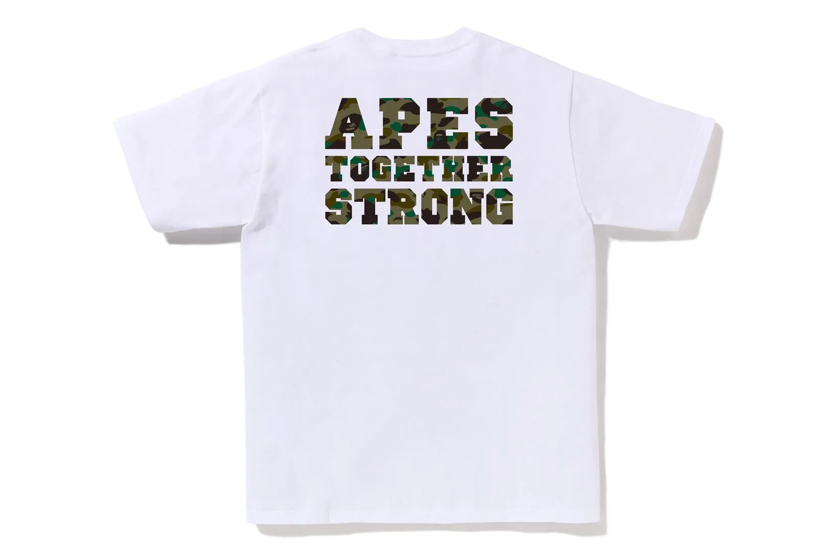 1ST CAMO COLLEGE ATS TEE sold by Bape product image thumbnail 2