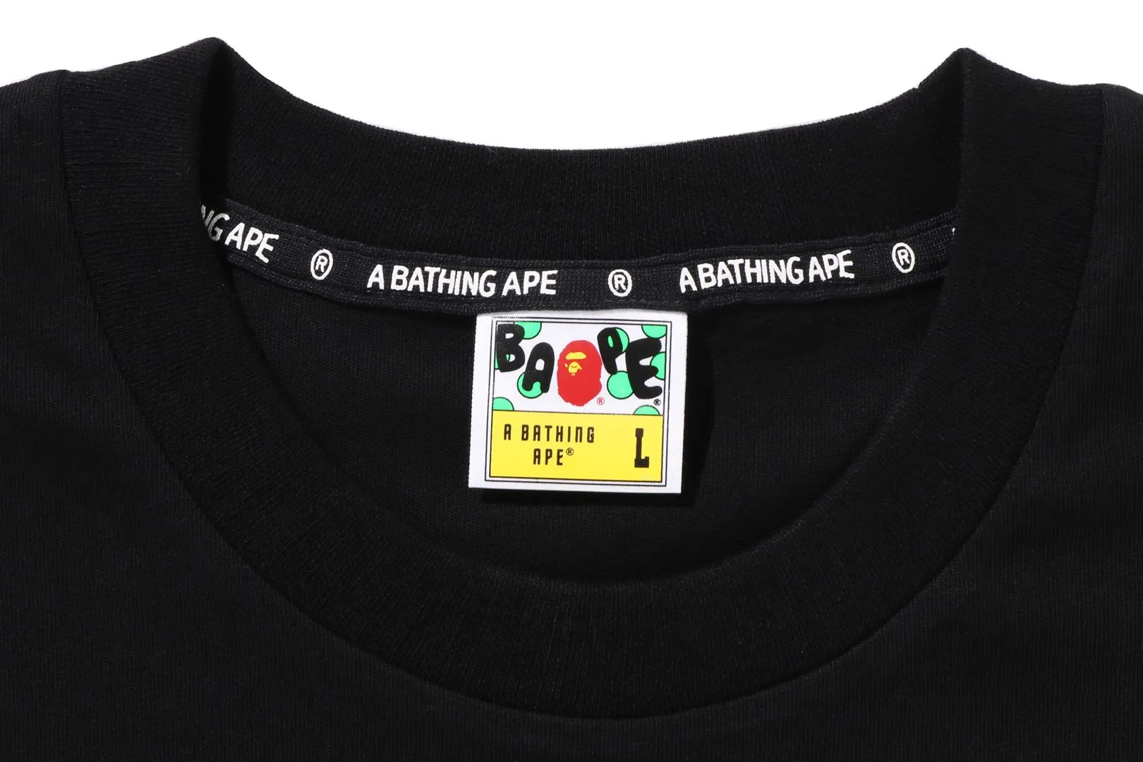 ONE POINT RELAXED FIT TEE sold by Bape product image thumbnail 4