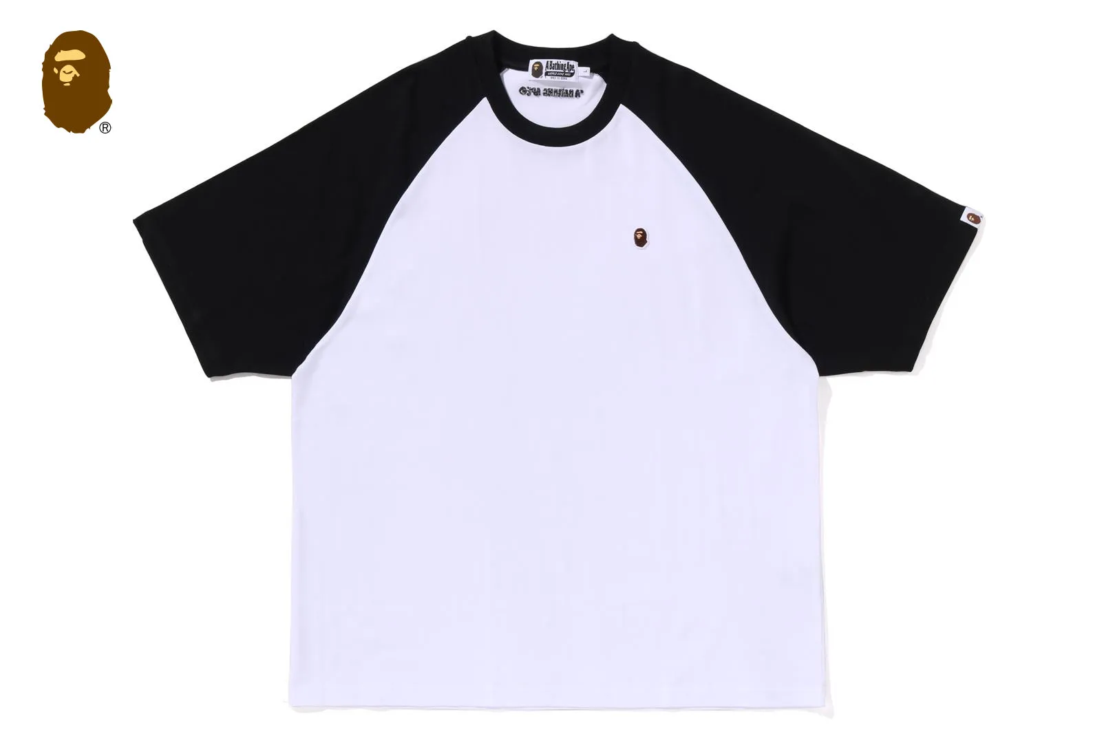 ONE POINT RELAXED FIT RAGLAN TEE sold by Bape