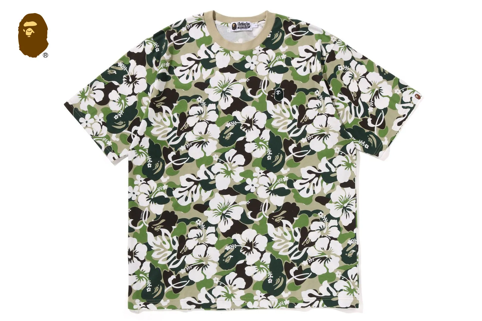 ABC RESORT CAMO RELAXED FIT TEE sold by Bape